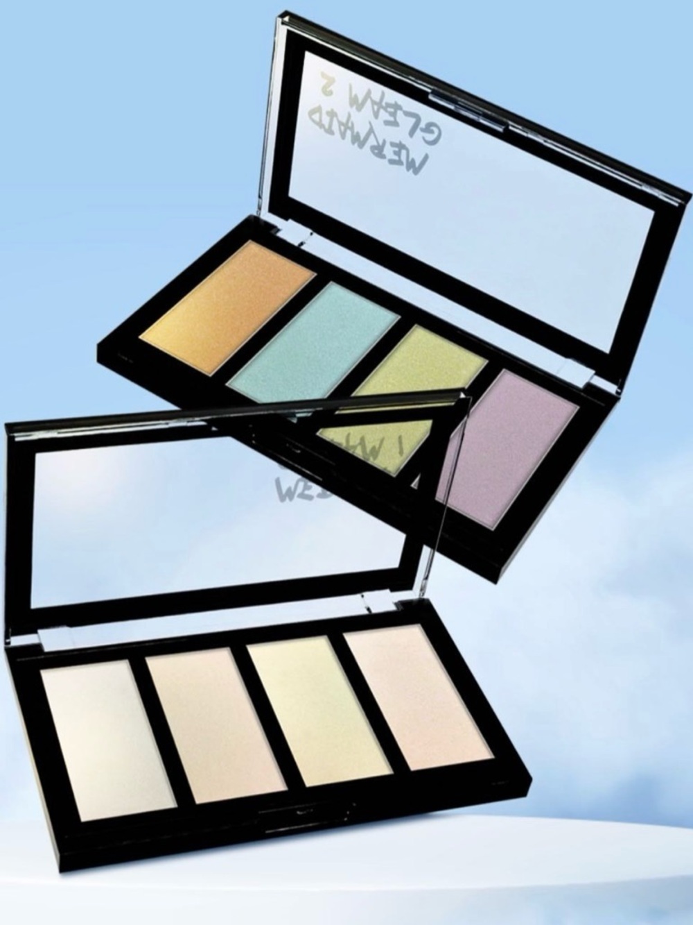 🧜♀️ KleanColor Mermaid Gleam 1 Prismatic Highlighter Palette - Picture 3 of 3